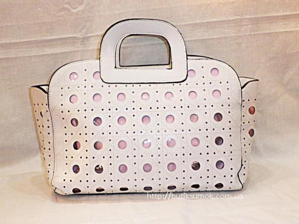 Женская сумка Dior Shanty White