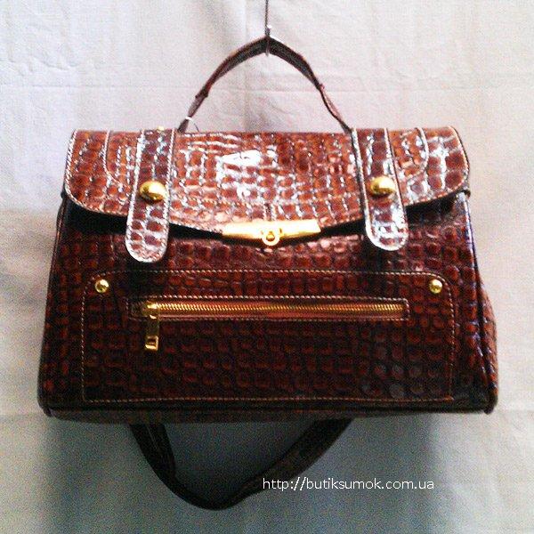 Женская сумка Antony Perry SnakeBrown