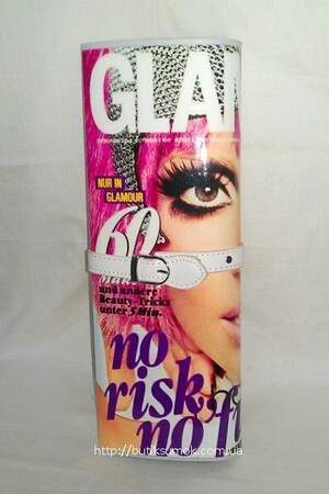 Женская сумка-клатч GlamyJournal Glamour White 010