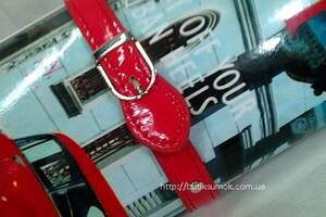 Женская сумка-клатч GlamyJournal Paparazzi Red 010