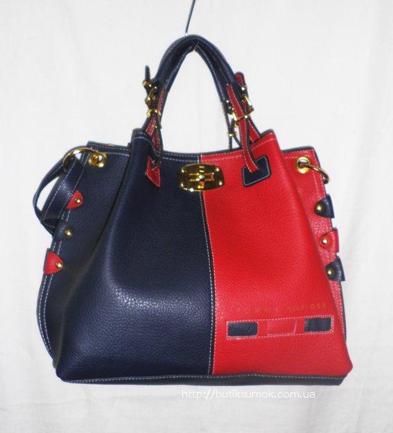Женская сумка Tommy Hilfiger DBlue-Red 246