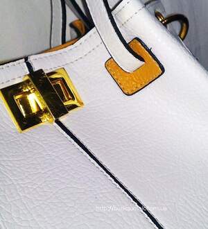 Женская сумка Tommy Hilfiger White-Yellow 246