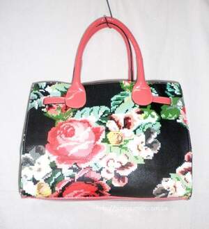 Женская сумка Hermes MultiFloral Corall 167