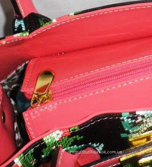 Женская сумка Hermes MultiFloral Corall 167