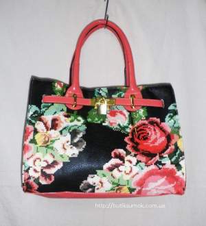 Женская сумка Hermes MultiFloral Corall 167 Женская сумка Hermes MultiFloral Corall 167