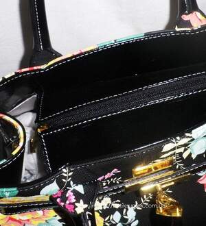 Женская сумка Hermes MultiFloral Black 167