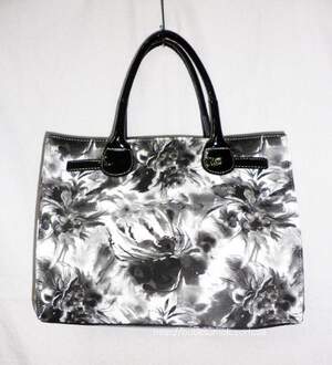 Женская сумка Hermes Floral Black 167