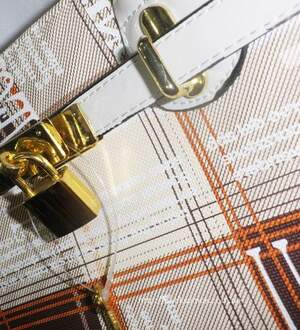 Женская сумка Hermes Beige Plaid 167
