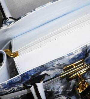 Женская сумка Hermes Floral White 167