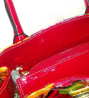 Женская сумка Hermes Blossom Red 167