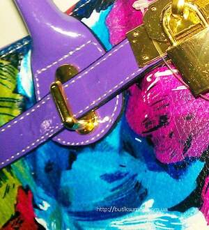 Женская сумка Hermes Blossom Purple 167