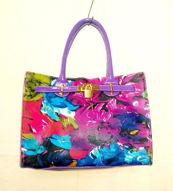 Женская сумка Hermes Blossom Purple 167