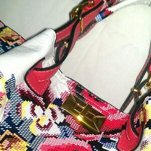 Женская сумка Tommy Hilfiger White-Corall-MultiFloral  246