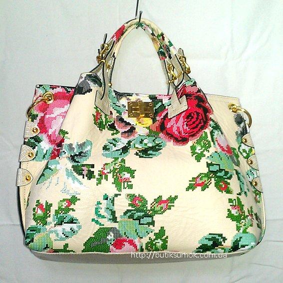 Женская сумка Tommy Hilfiger Beige-MultiFloral  246