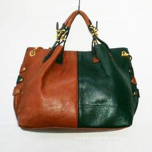 Женская сумка Tommy Hilfiger Suede-Brown-Green #246