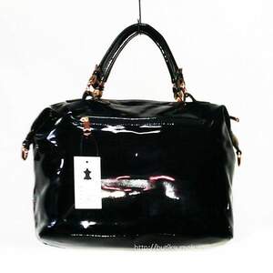 Женская сумка Michael Kors Shelma Black Lack #503