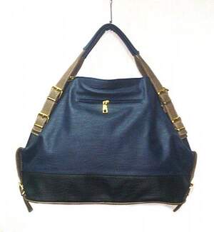 Женская сумка Michael Kors Glory D.Blue/Black #311